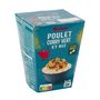 Voir la diapositive 3 : AUCHAN Box poulet curry vert et riz 1 part 300g