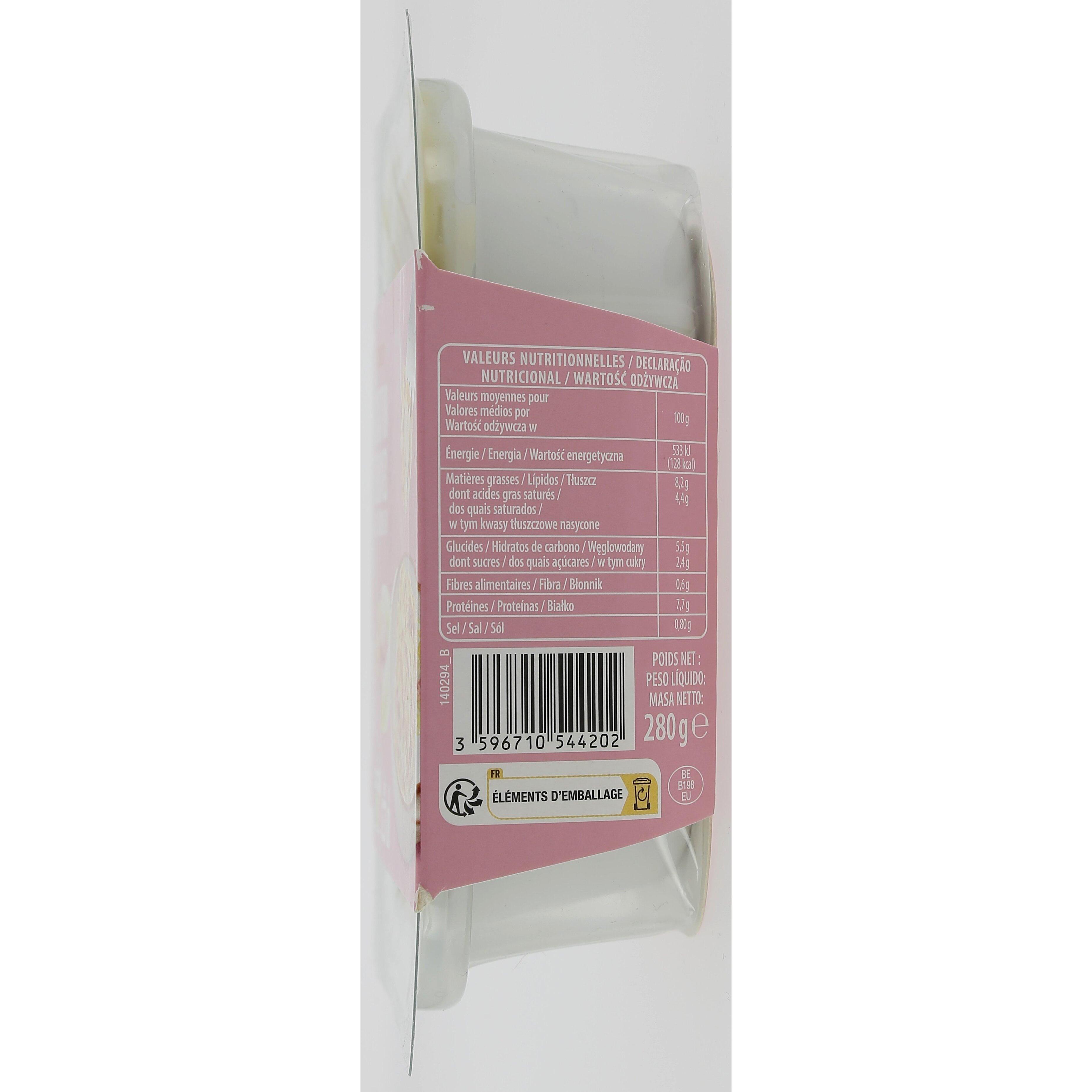 Voir la diapositive 4 : AUCHAN Gratin d'endives au jambon 1 part 280g