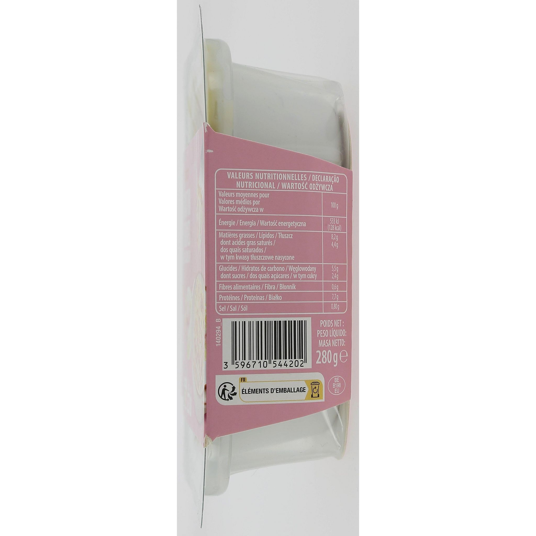 Voir la diapositive 4 : AUCHAN Gratin d'endives au jambon 1 part 280g