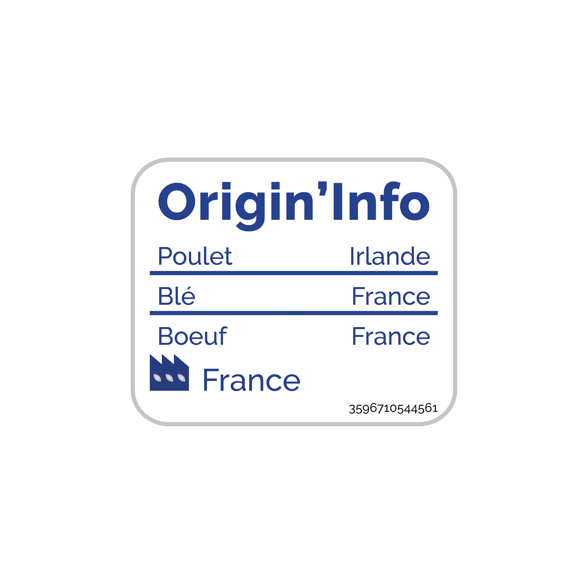 Voir la diapositive 2 : AUCHAN Couscous poulet merguez 1 part 450g