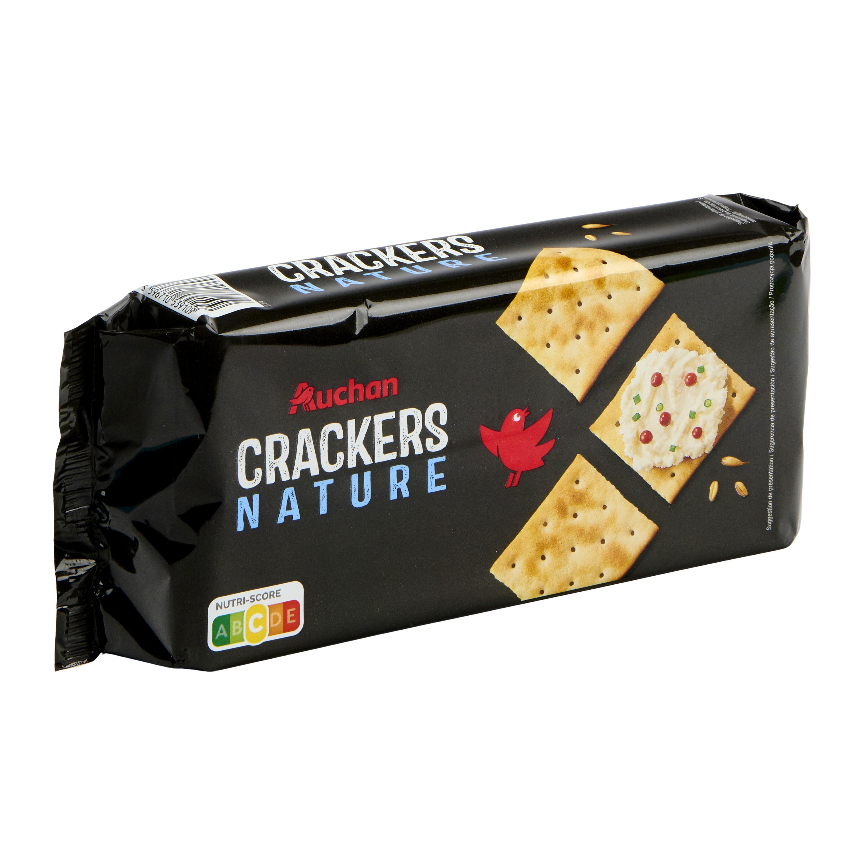 Voir la diapositive 2 : AUCHAN Crackers nature 250g