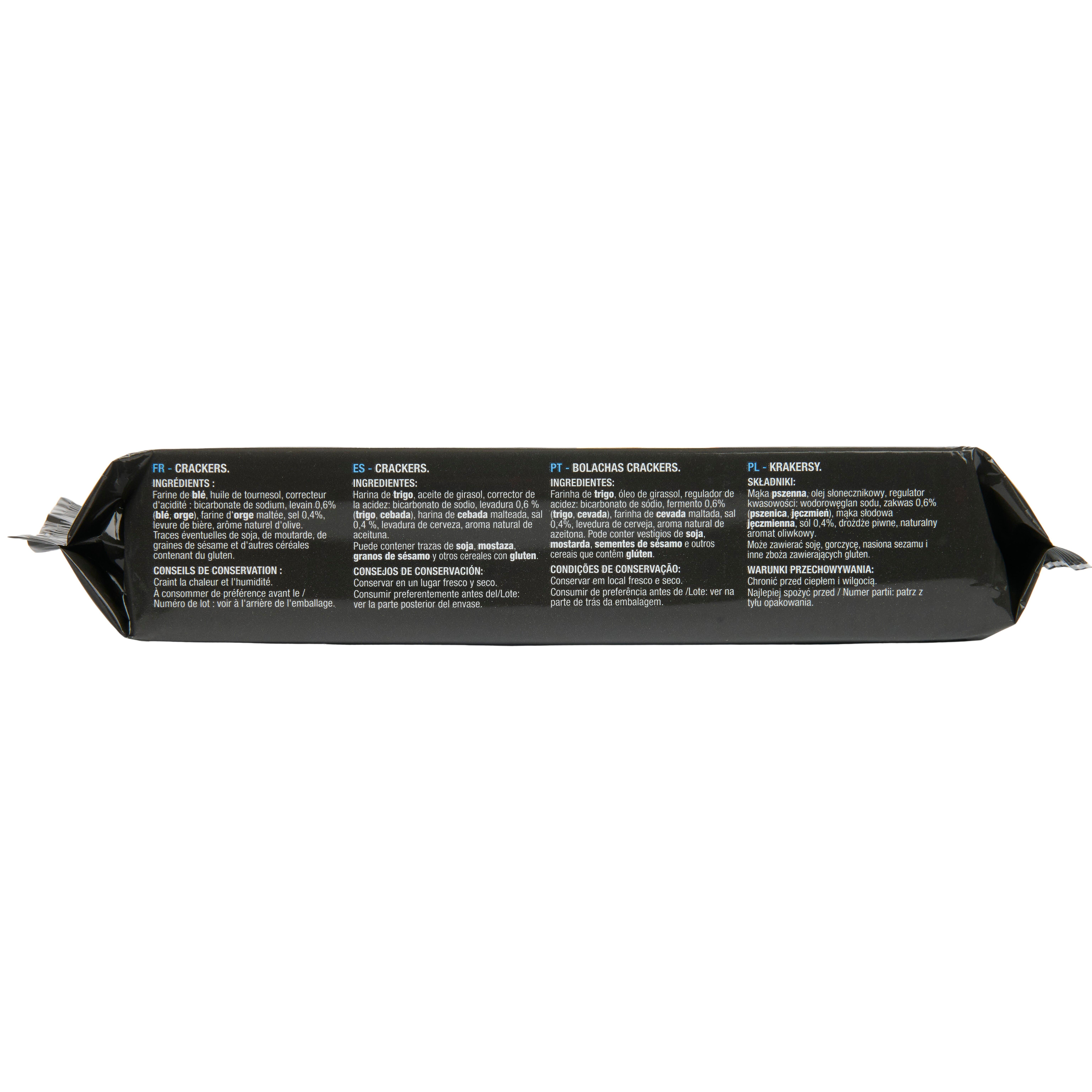 Voir la diapositive 4 : AUCHAN Crackers nature 250g