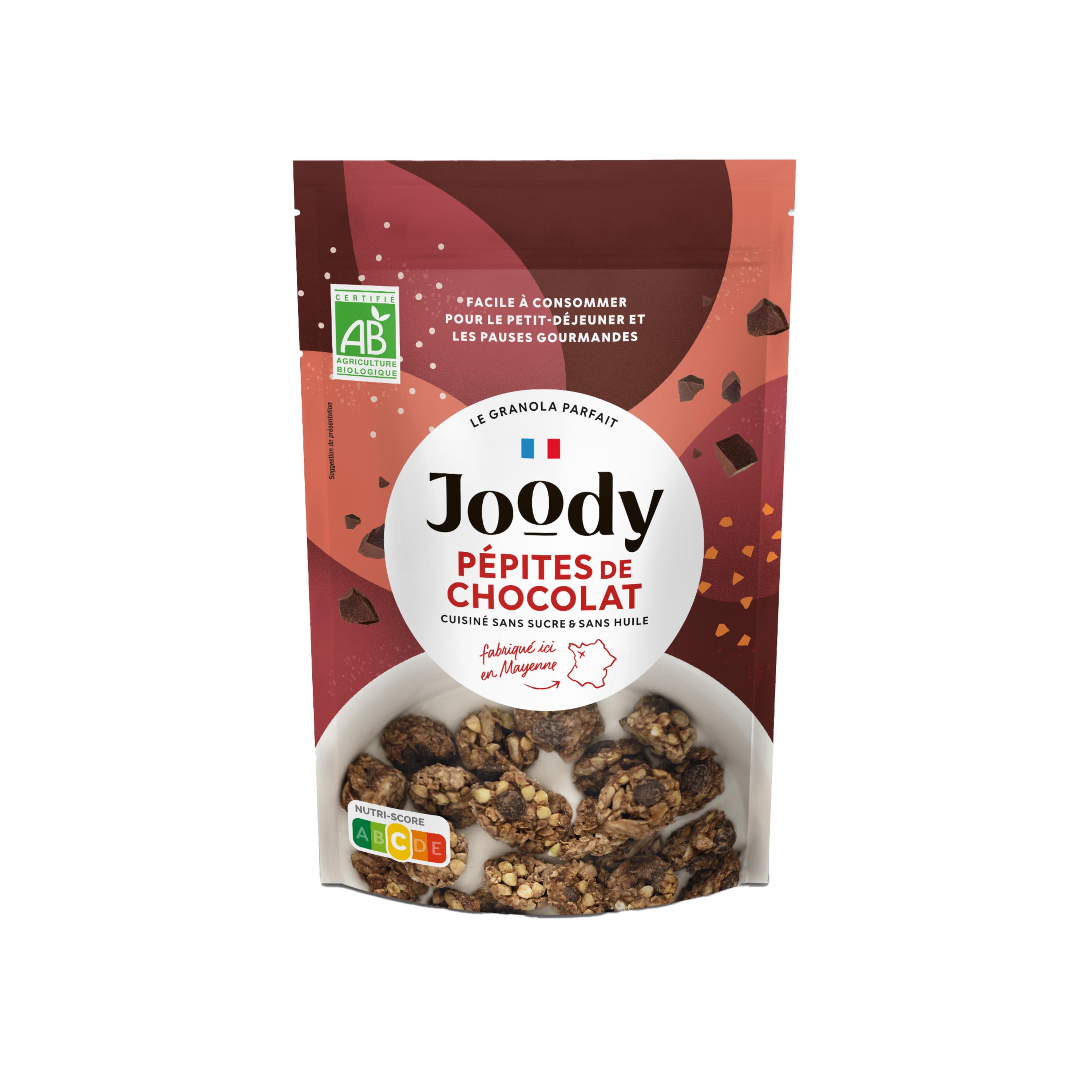 JOODY Granola bio aux pépites de chocolat 300g