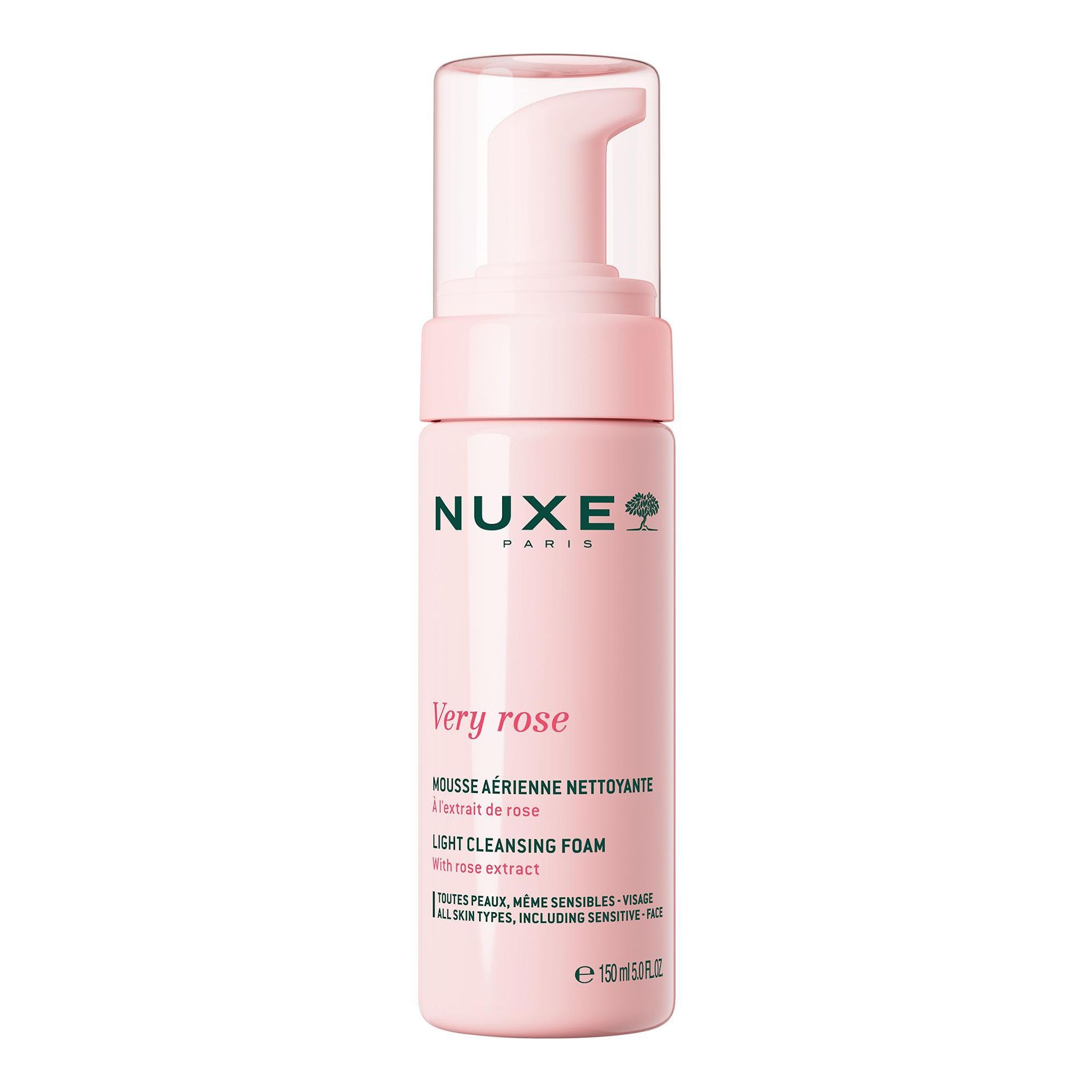 NUXE Mousse nettoyante rose 150ml