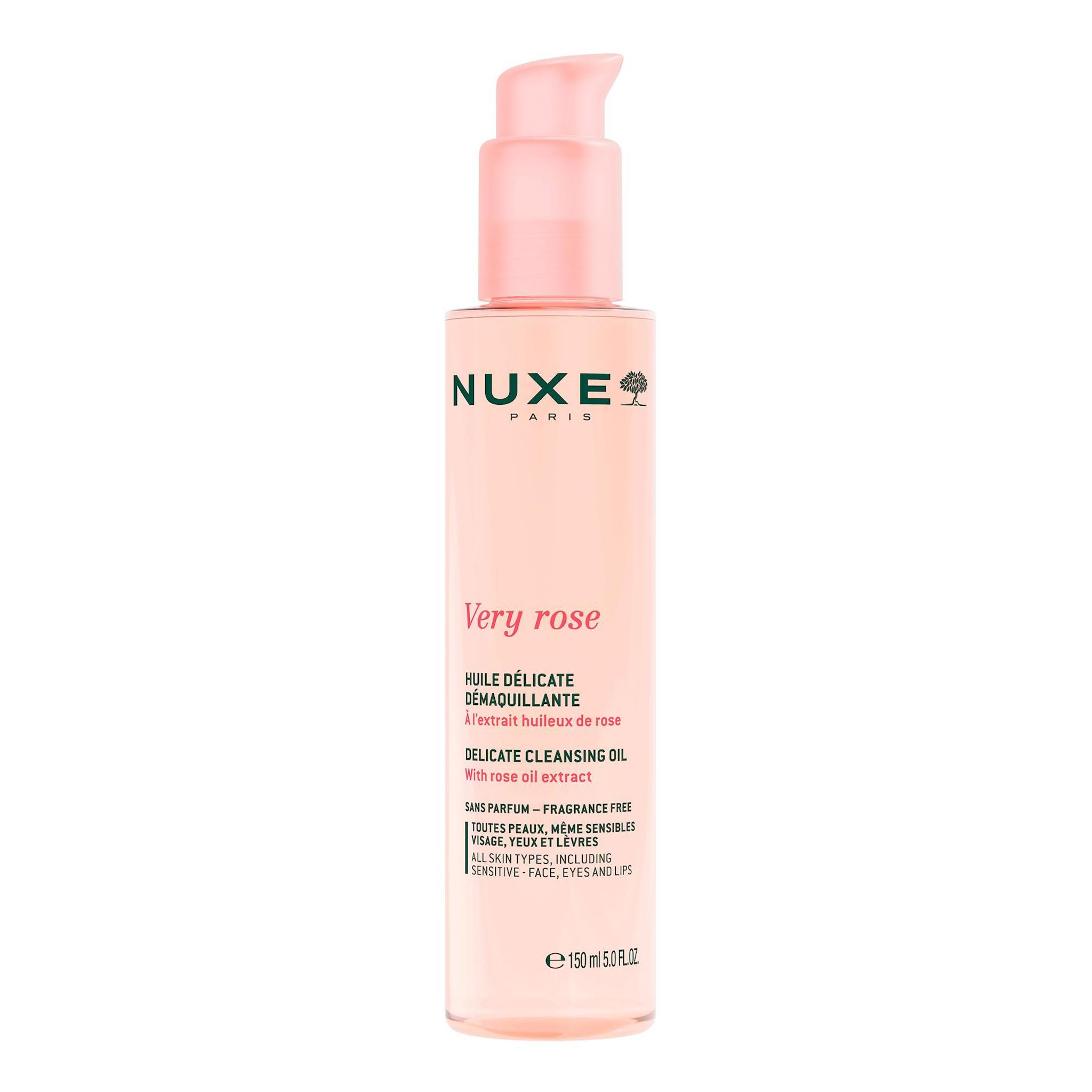 NUXE Huile démaquillante rose 150ml