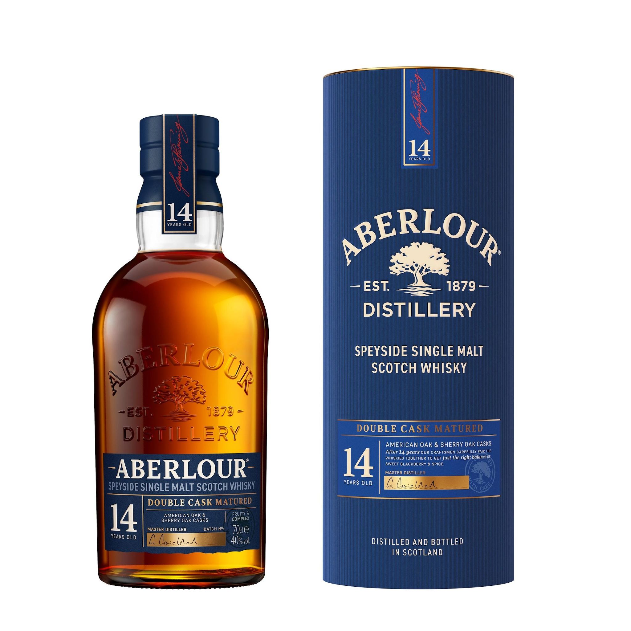 ABERLOUR Whisky écossais Single malt double cask matured 14ans 40% 70cl