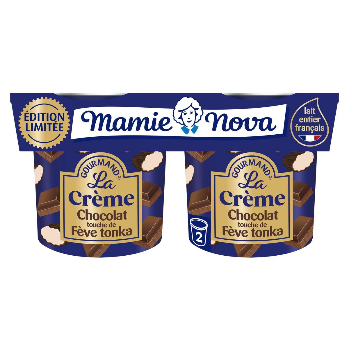 MAMIE NOVA Crème dessert édition limitée 2x150g