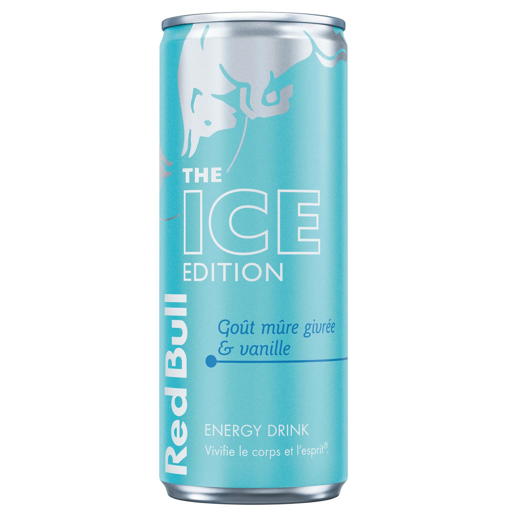 RED BULL Boisson énergisante goût mûre givrée et vanille Ice Edition 25cl