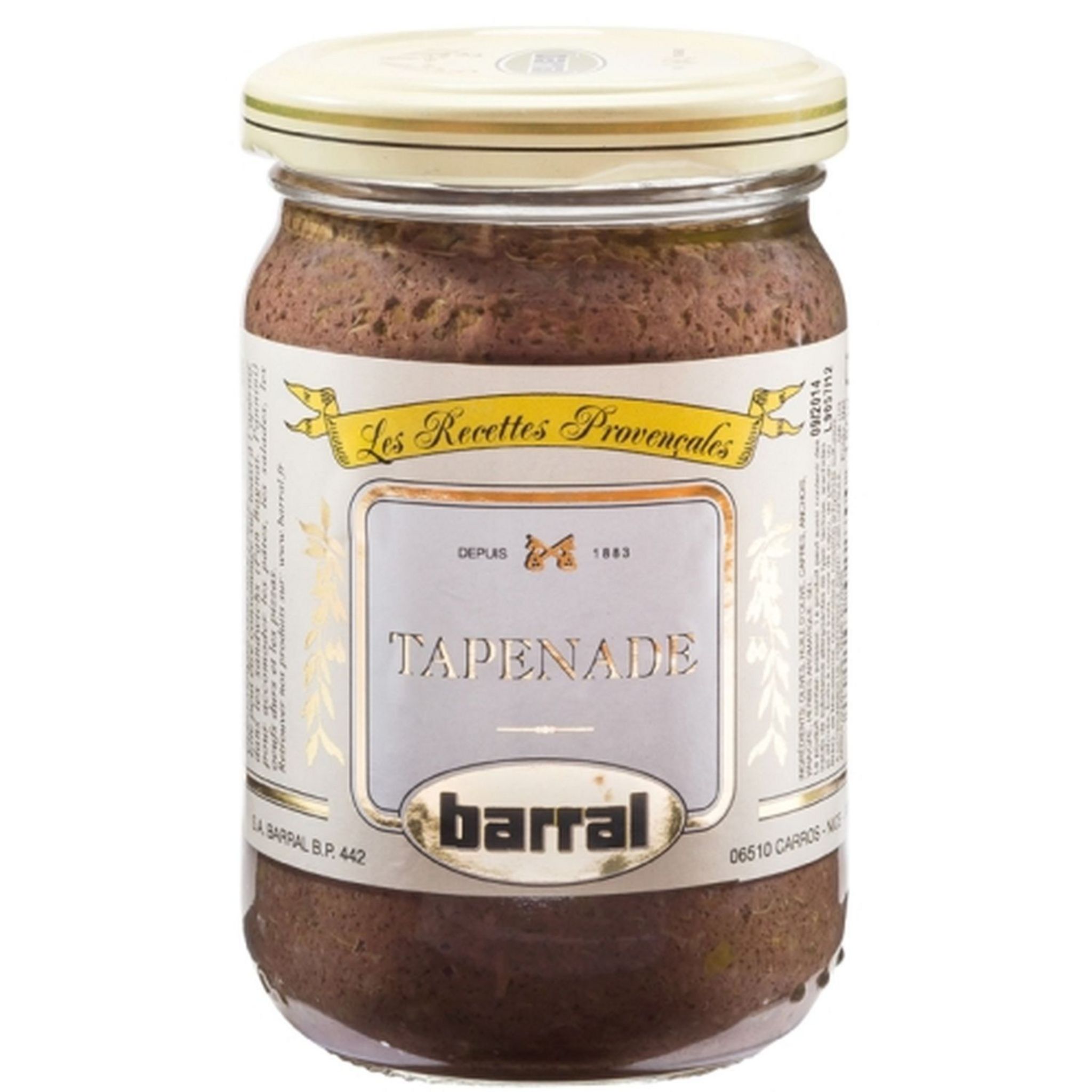 BARRAL Tapenade noire 180g