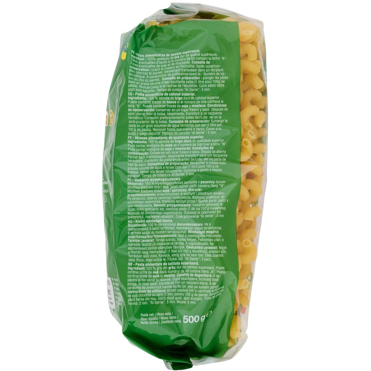 AUCHAN Serpentini cuisson rapide 3min 500g