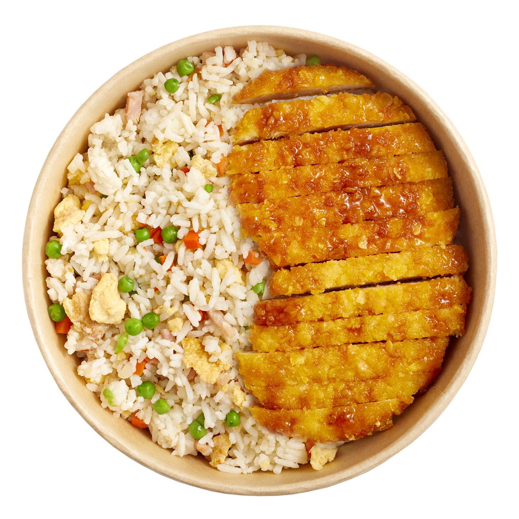 WOK STREET Poulet katsu et riz cantonais 570g