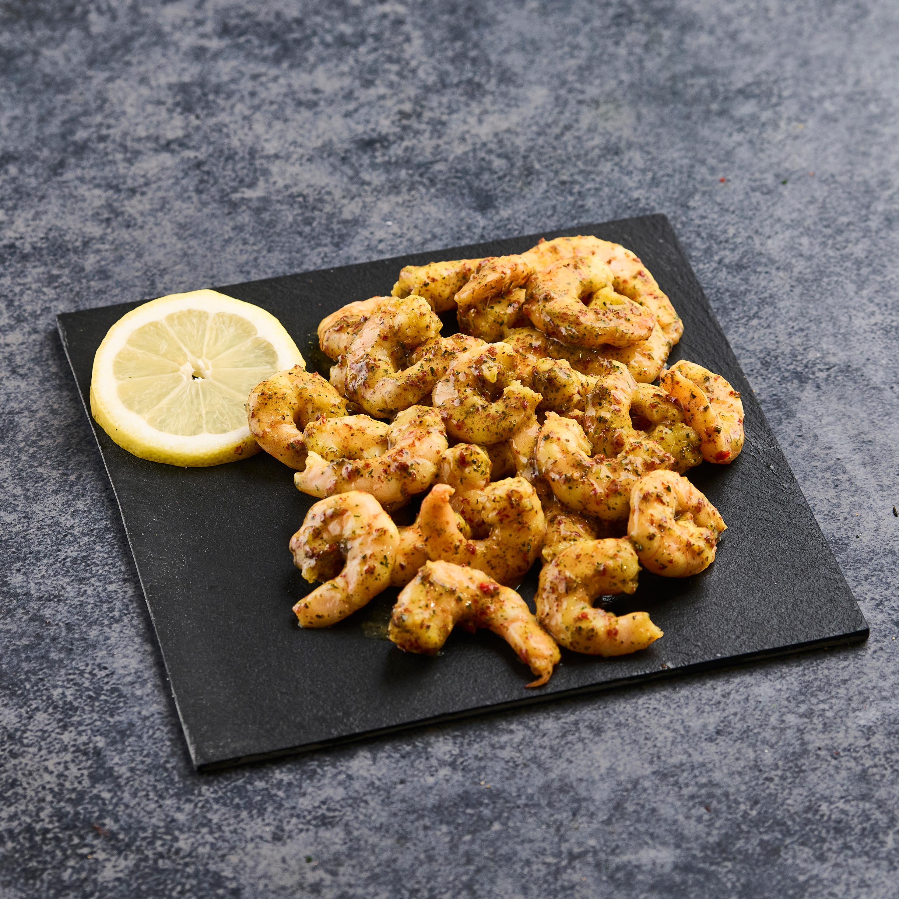 MON POISSONNIER Crevettes décortiquées marinées provençal 3 portions 150 g à 250 g