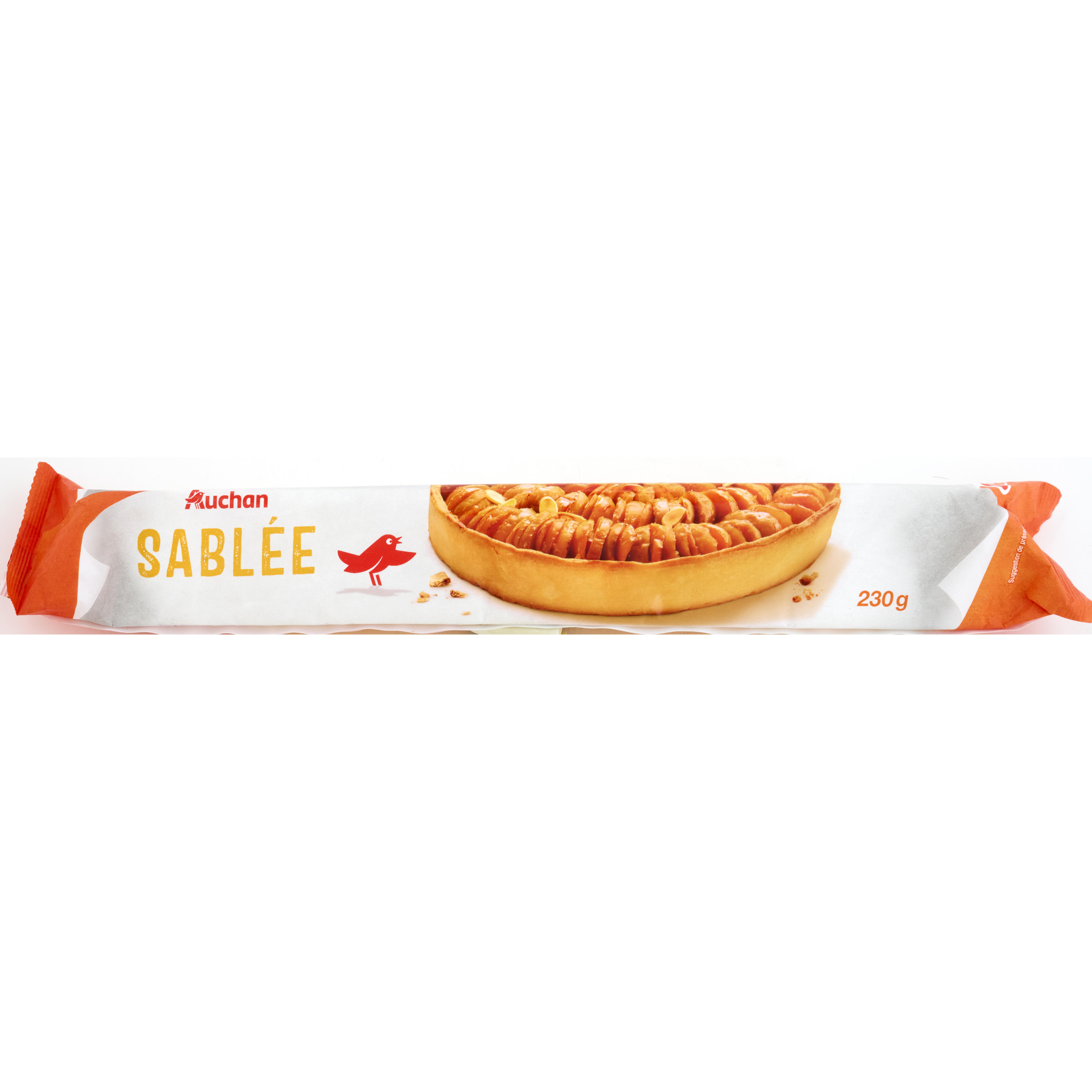 Voir la diapositive 3 : AUCHAN Pâte sablée 230g