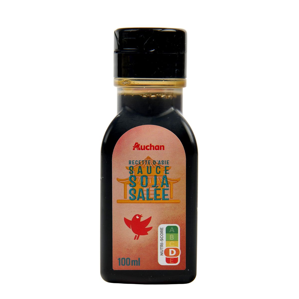 AUCHAN Sauce soja salée 100 ml