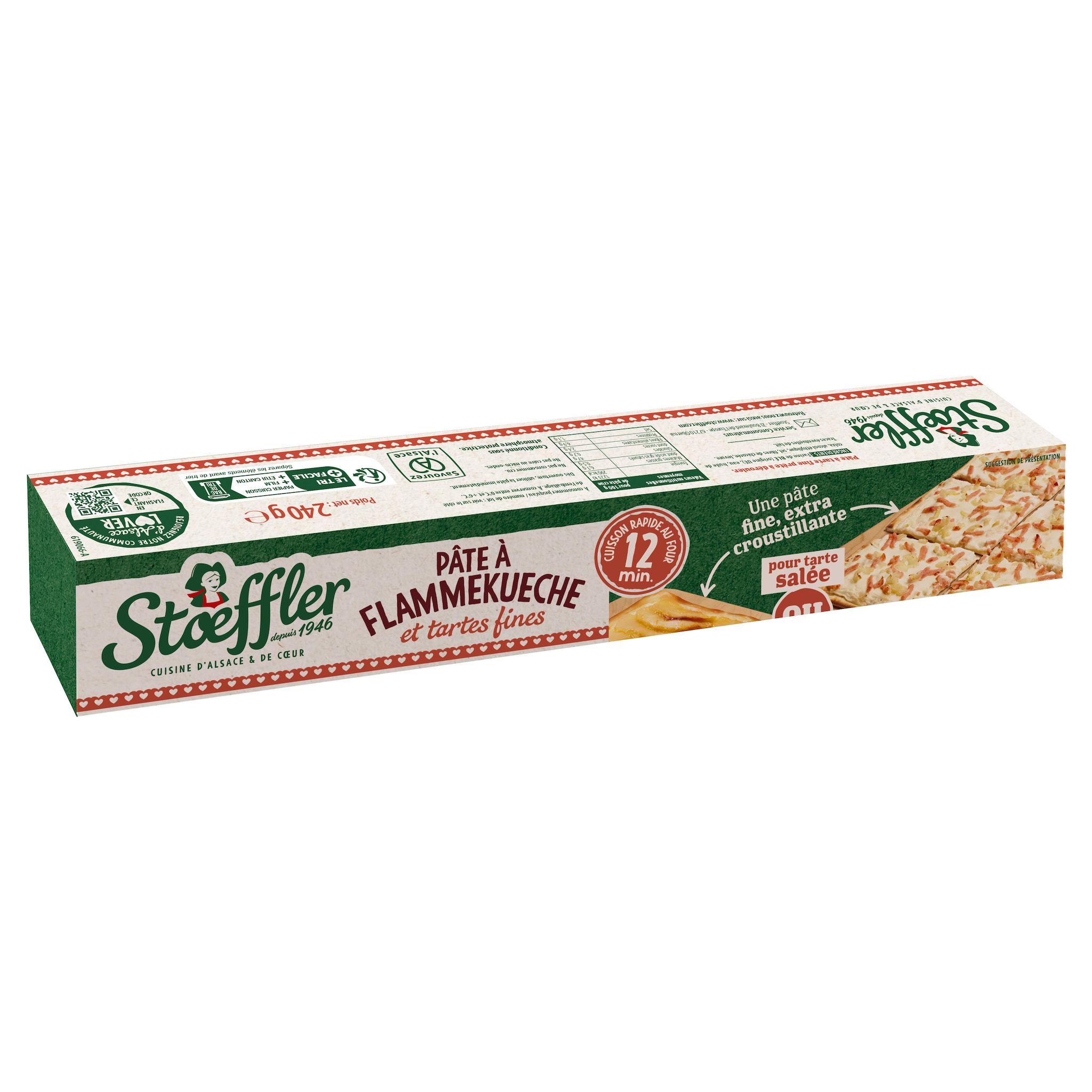 STOEFFLER Pâte à flammekueche et tartes fines 240g