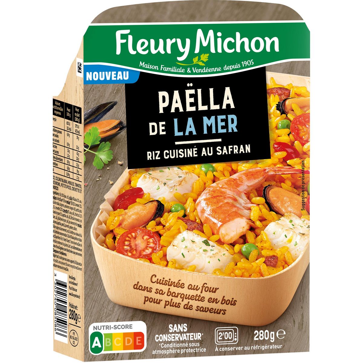 FLEURY MICHON Paëlla de la mer 280g