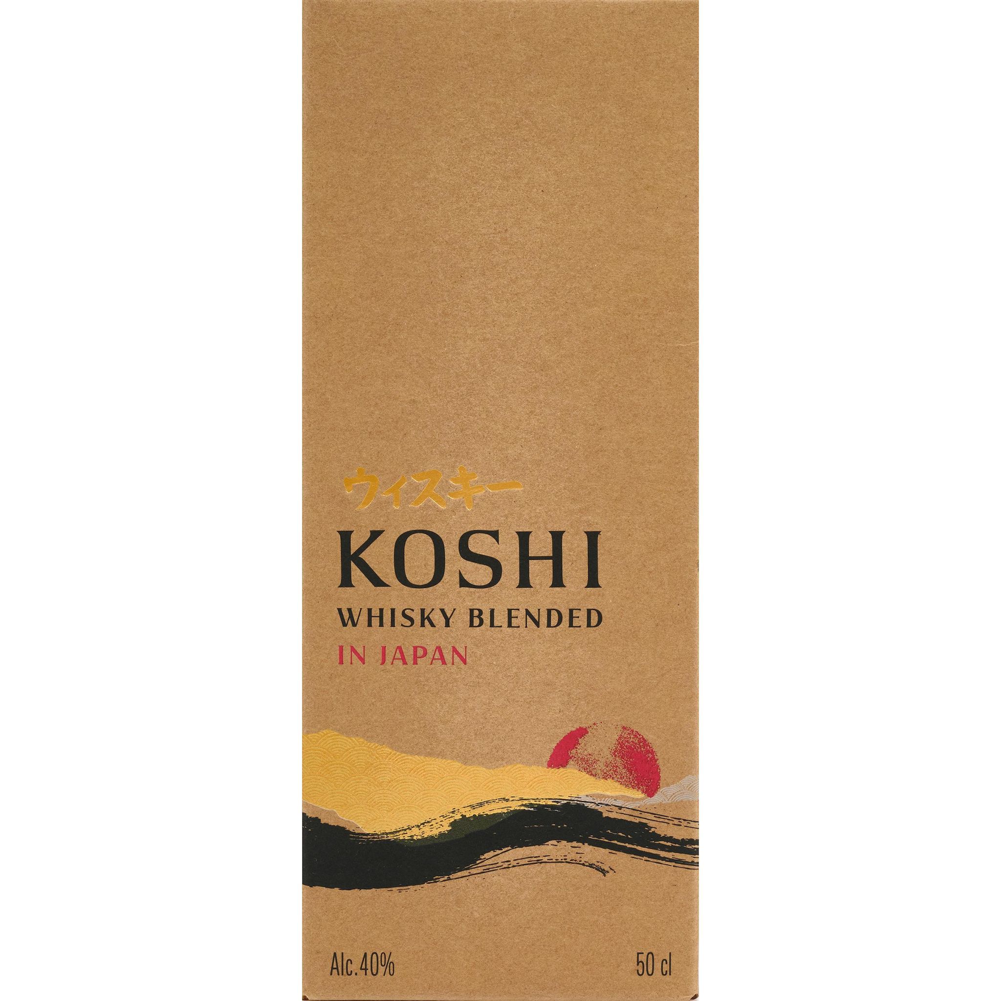 Voir la diapositive 5 : KOSHI Whisky blende japonais 40% 50cl