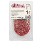 Salami danois Environ 7 tranches 70g
