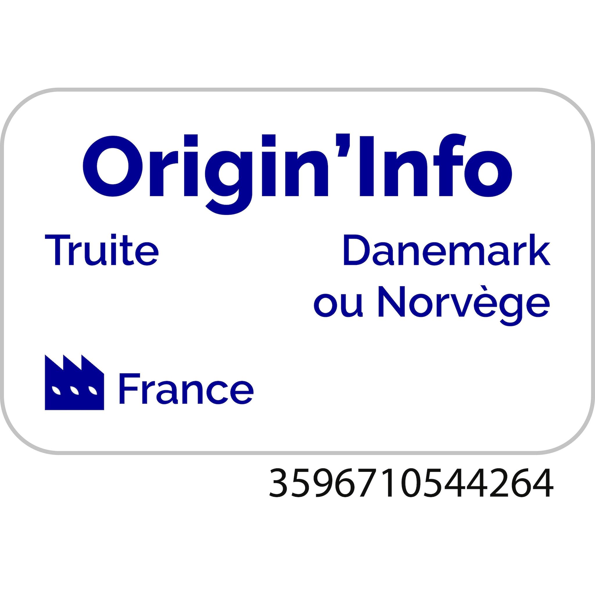 Voir la diapositive 3 : AUCHAN Truite fumée au bois de hêtre élevée en mer 6 tranches 150g