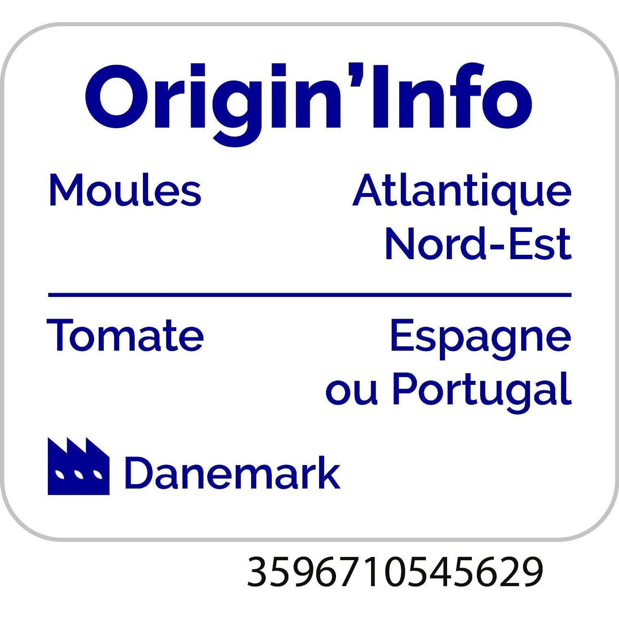 Voir la diapositive 5 : AUCHAN Moules à la catalane MSC 350g