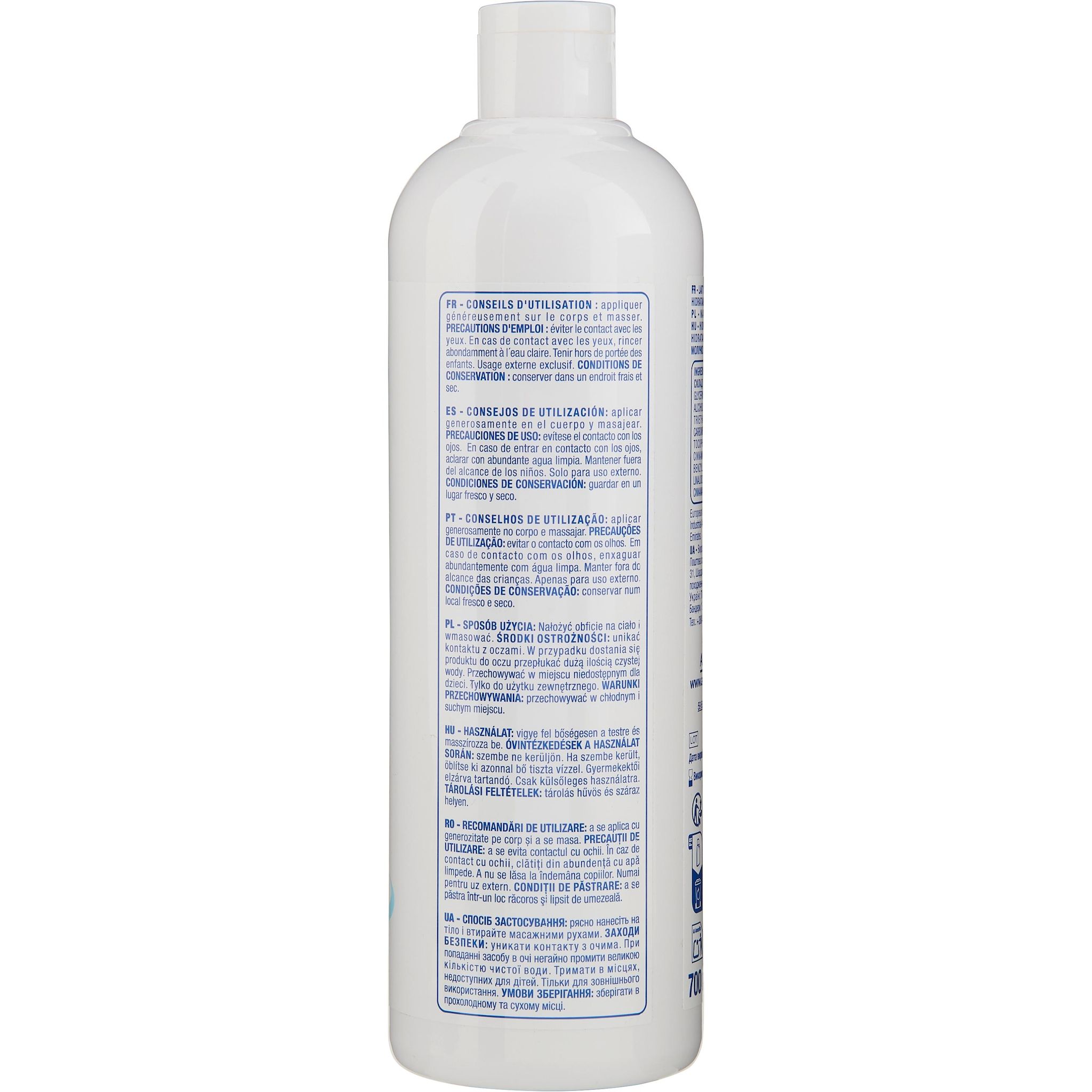 Voir la diapositive 4 : POUCE Lait corps hydratant 700ml