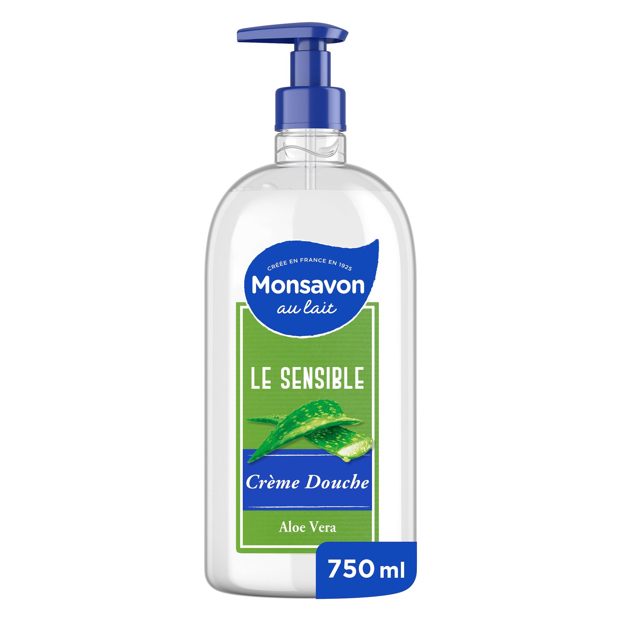 MONSAVON Crème douche le sensible à l'aloe véra 750ml