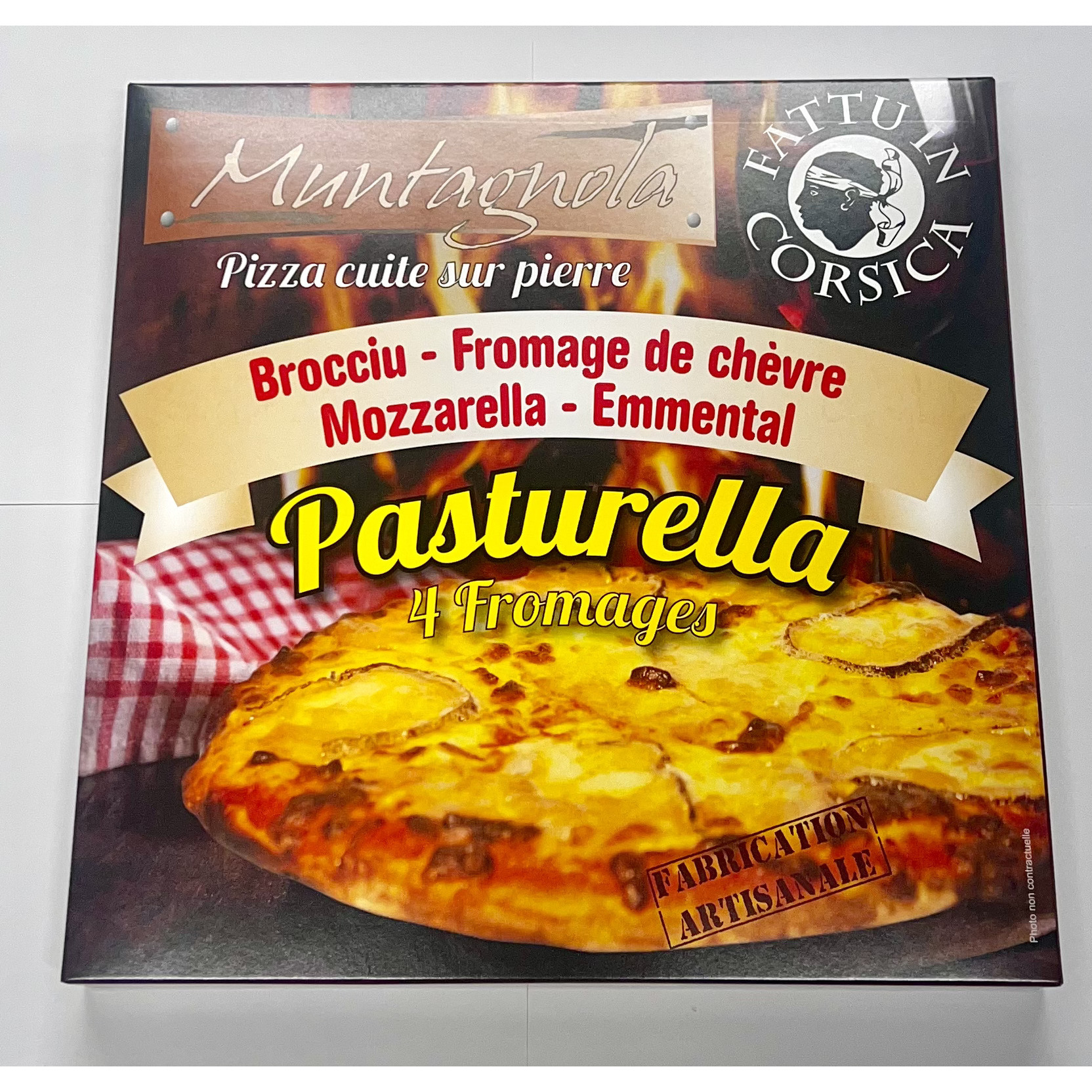 PASTURELLA Pizza Pasturella tome Corse 380g