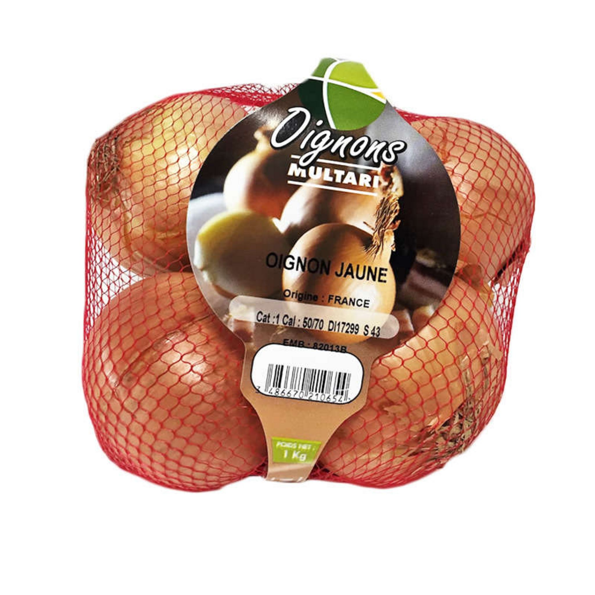 Oignons jaune sélection 1kg