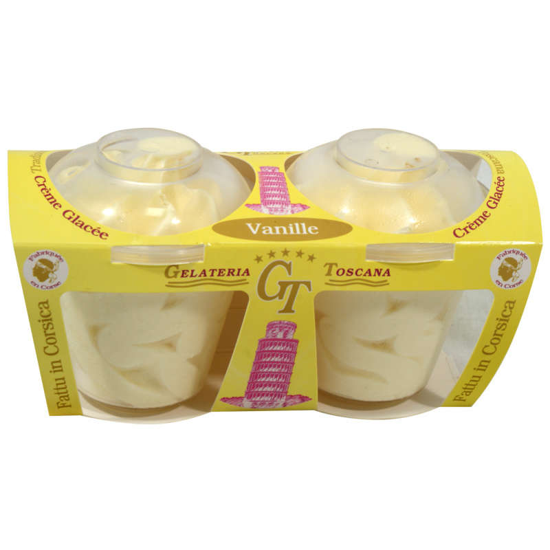 GELATERIA TOSCANA Crème glacée à la vanille 240g