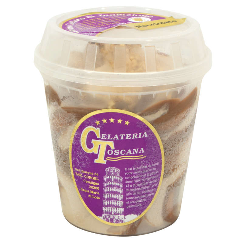CORSICA GELATERIA Glace goût nucciola 750g