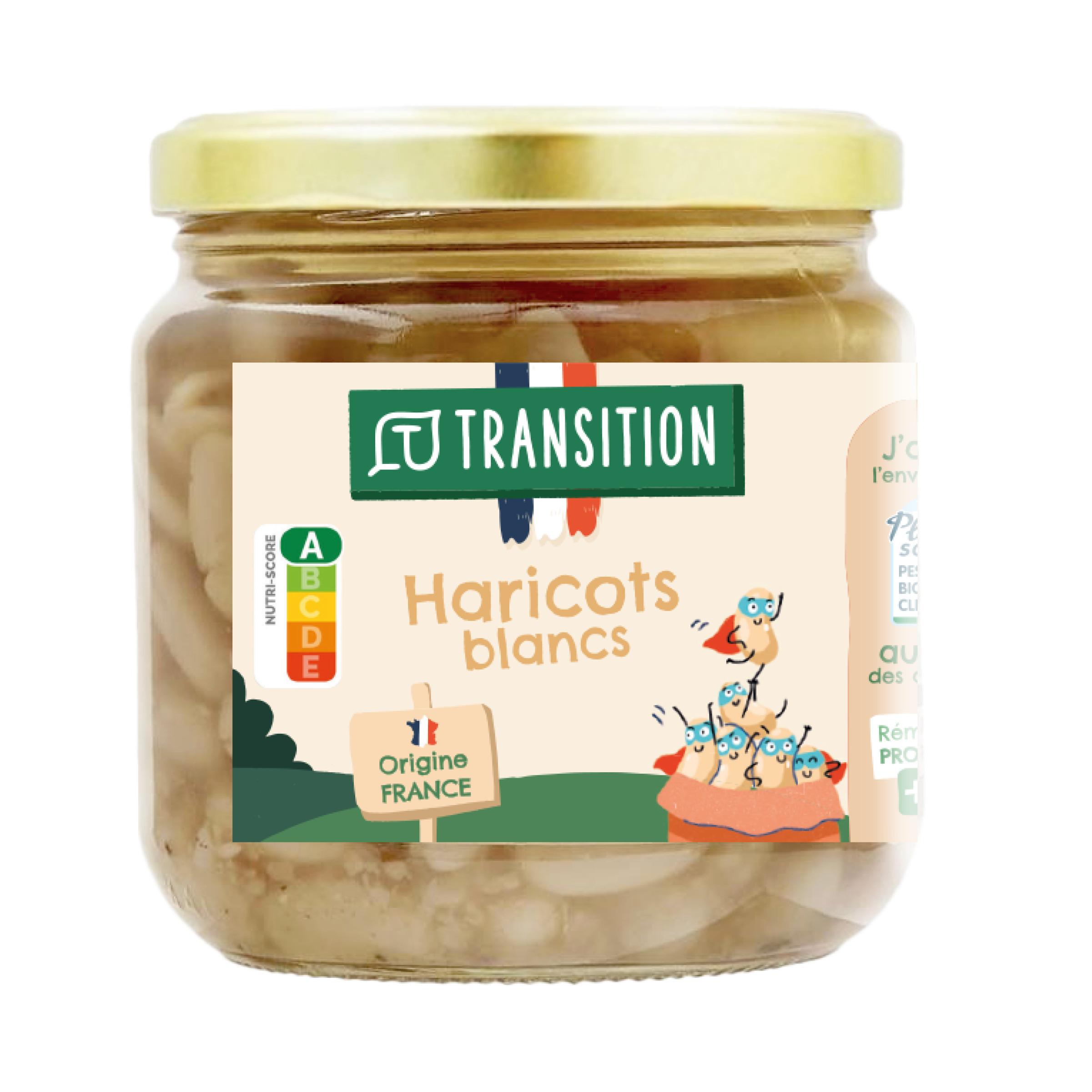 TRANSITION Haricots blancs 265g
