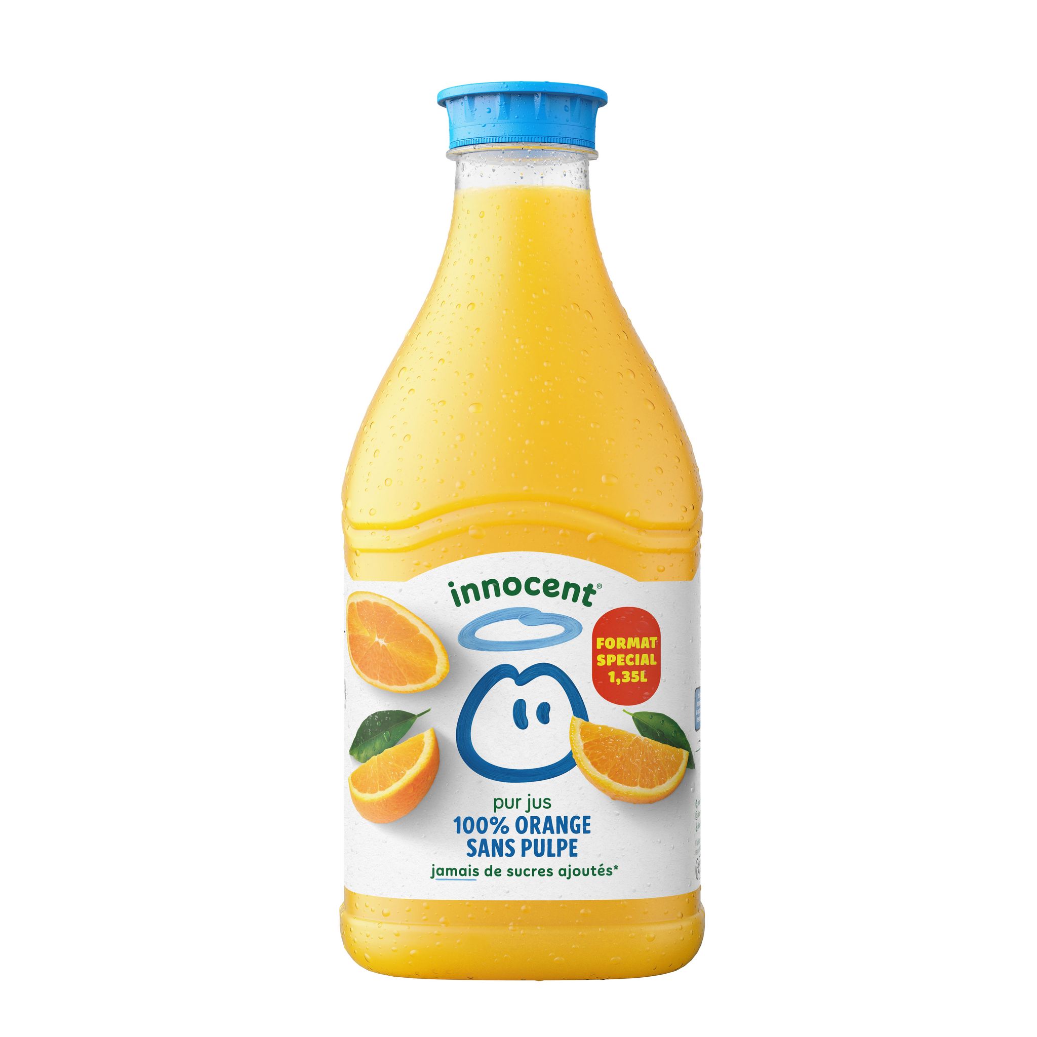 INNOCENT Pur jus d'orange sans pulpe 1.35l
