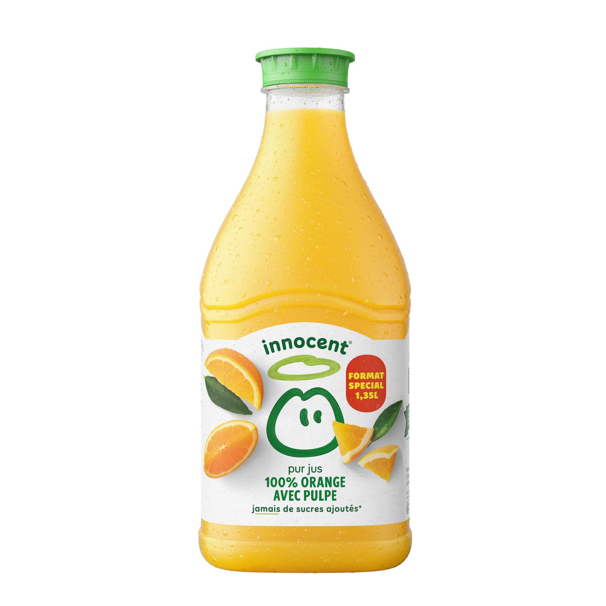INNOCENT Pur jus de 17 oranges pressés avec pulpe 1.35l