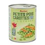 Voir la diapositive 3 : AUCHAN Petits pois carottes très fin à l'étuvée 530g