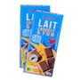 Voir la diapositive 2 : AUCHAN Crousty & Fun Tablette de chocolat au lait 1 pièce 100g