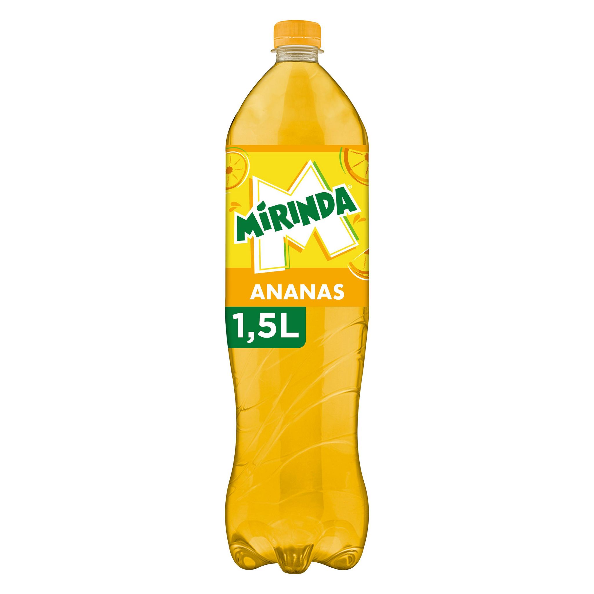 MIRINDA Boisson gazeuse aromatisée goût ananas 1.5l
