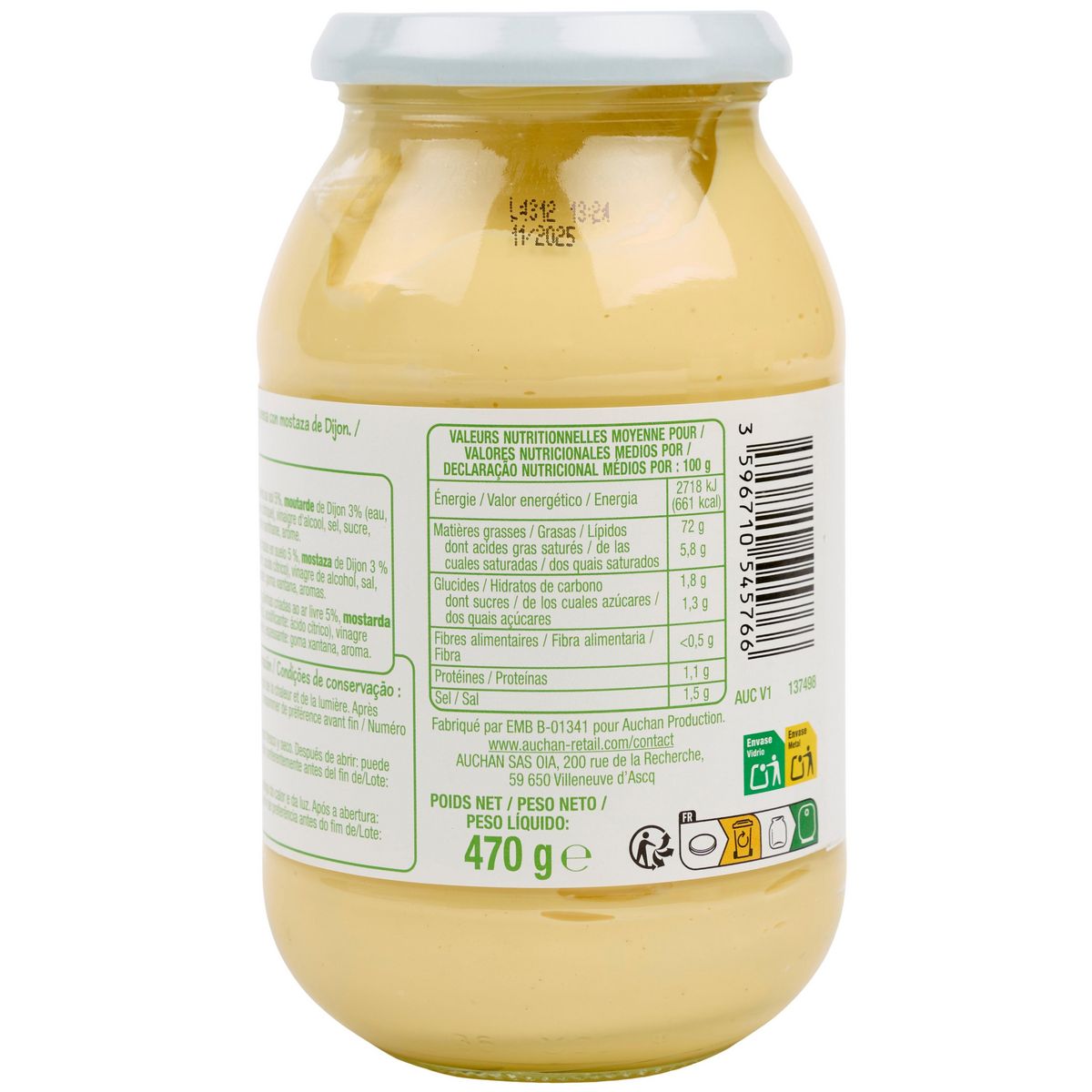 POUCE Mayonnaise 470g