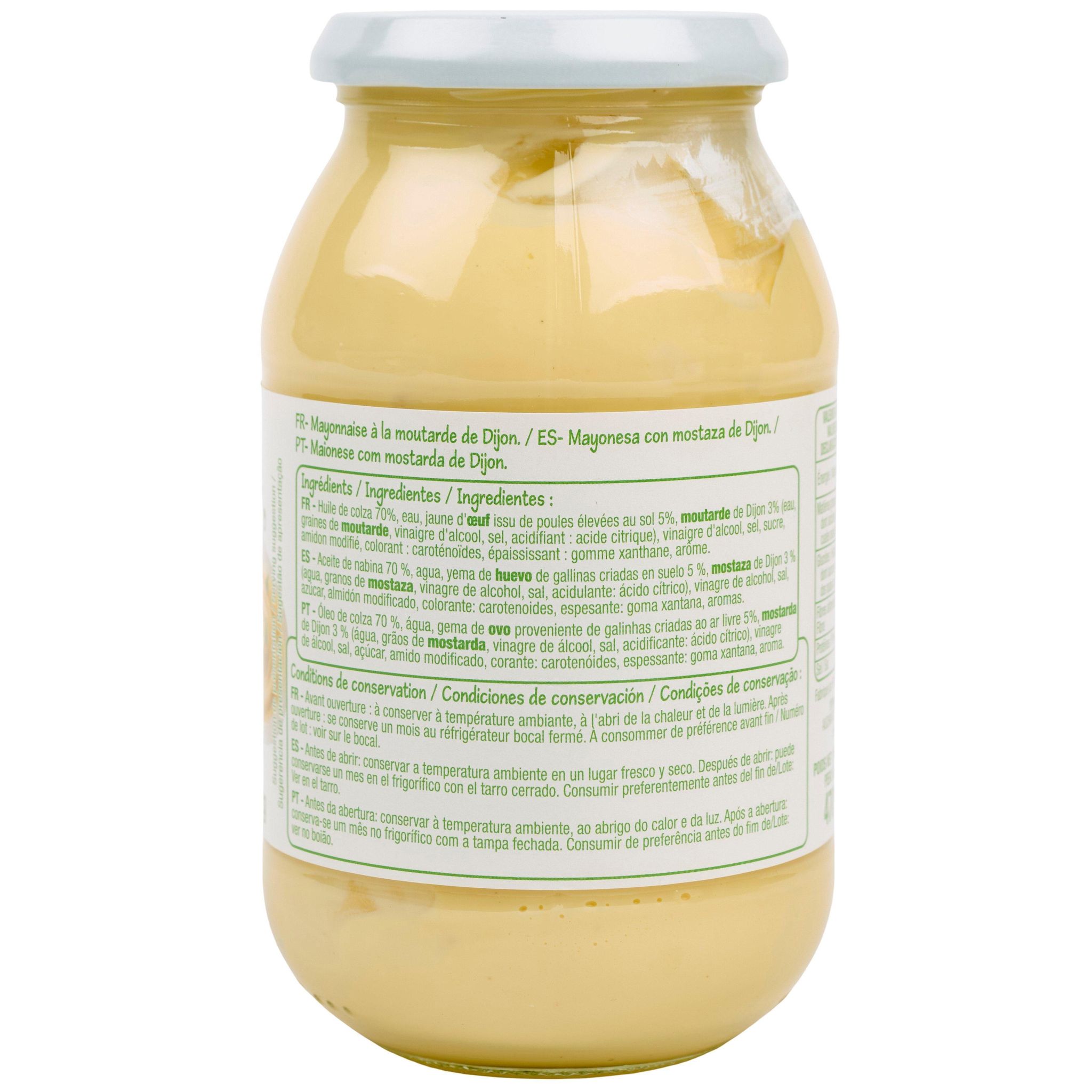 Voir la diapositive 4 : POUCE Mayonnaise 470g