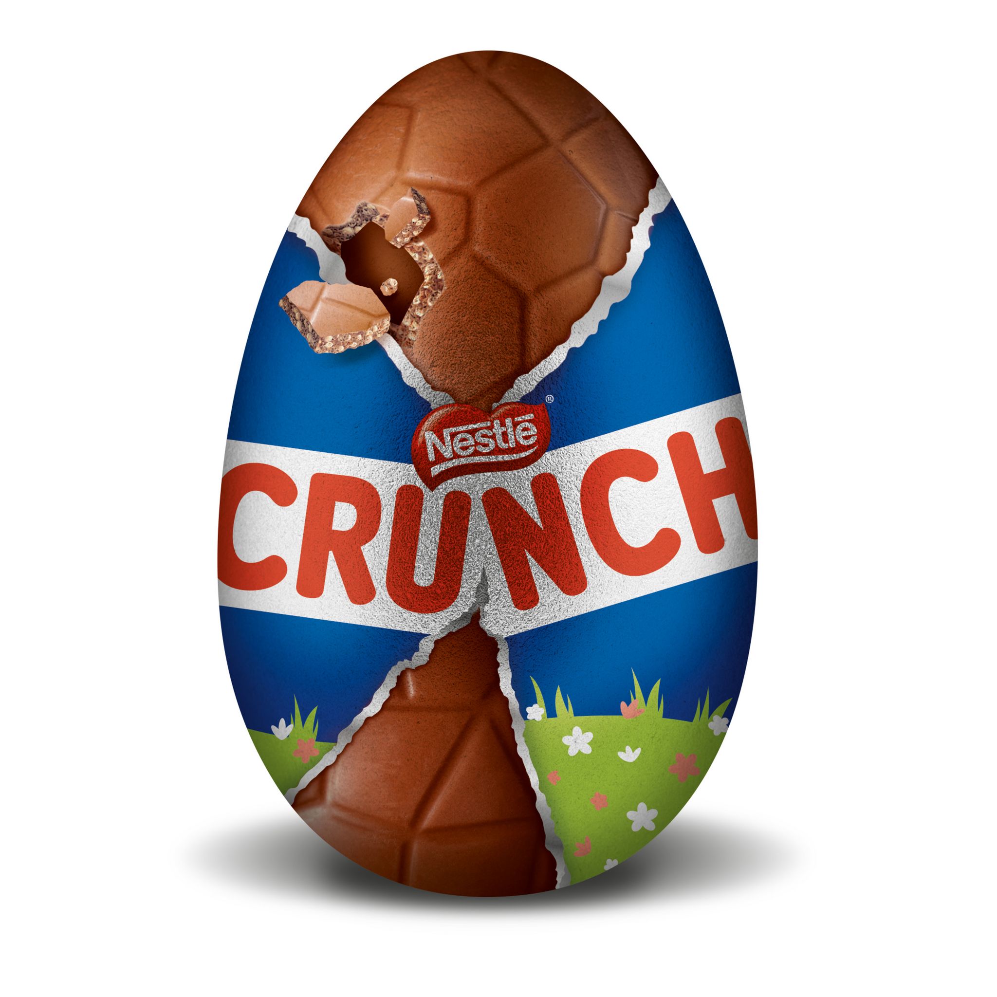 NESTLE Crunch Oeuf géant au chocolat au lait et céréales croustillantes 175g