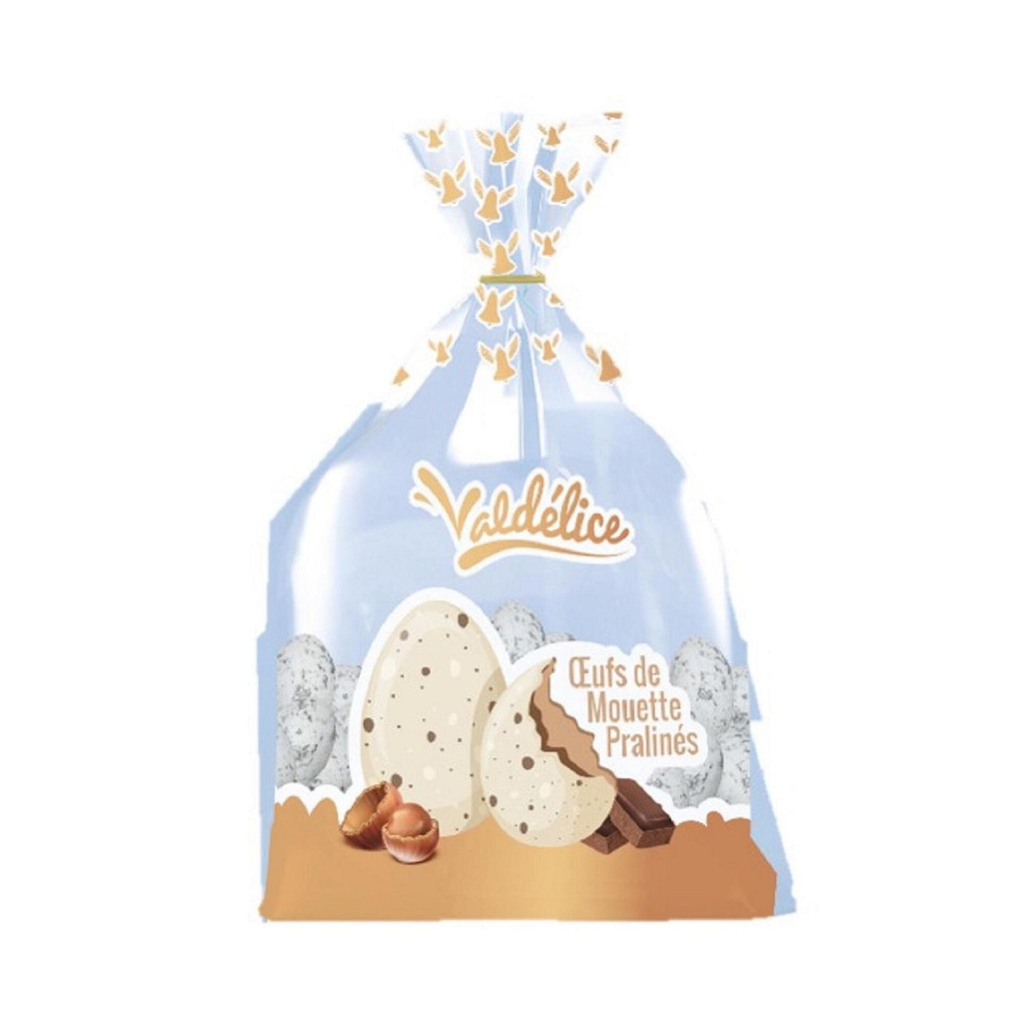 VALDELICE Oeufs de mouette pralinés 200g