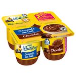 LA LAITIERE Semoule au lait au chocolat 4x115g