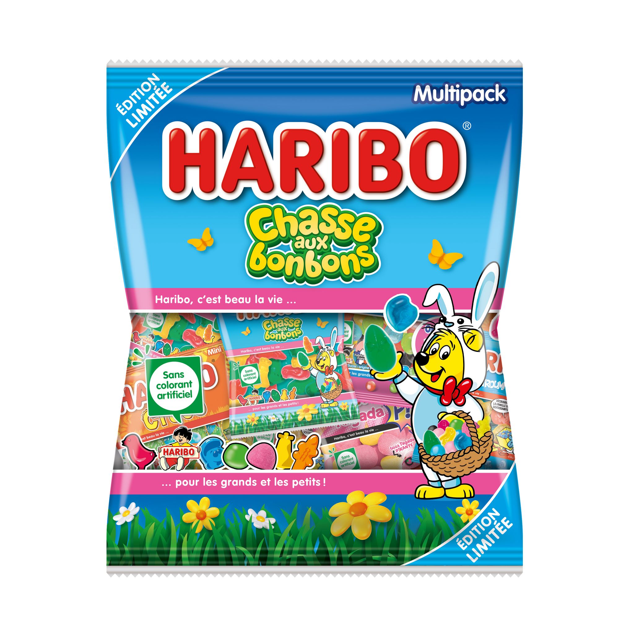 HARIBO Assortiment Bonbons gélifiés multi pack 490g
