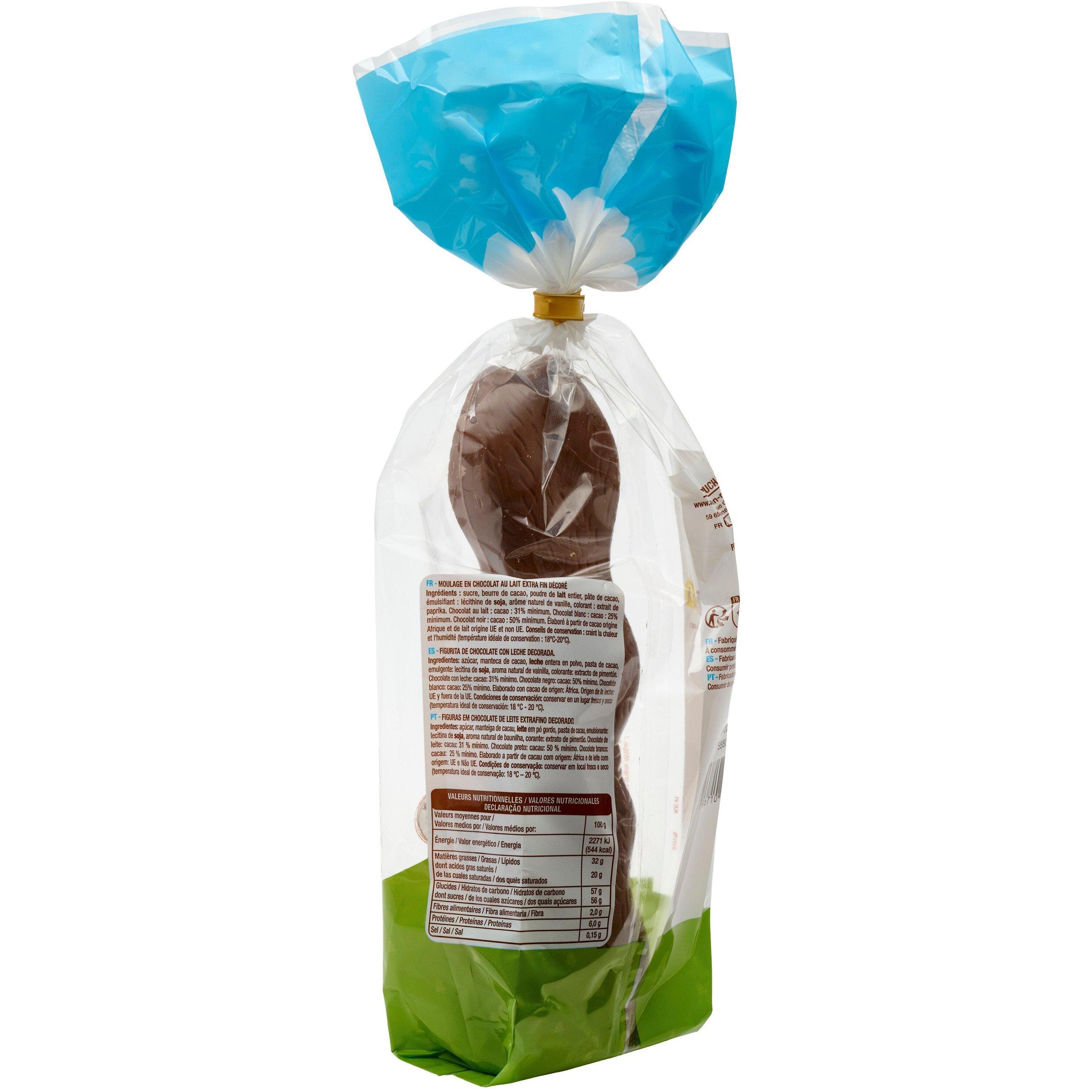 Voir la diapositive 2 : VENDOME Lapin de pâques au chocolat au lait 175g