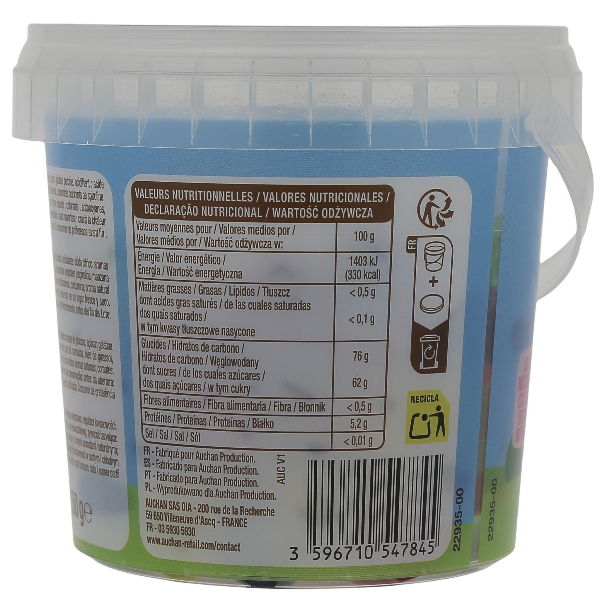 Voir la diapositive 5 : VENDOME Assortiment de bonbons de Pâques en seau 350g