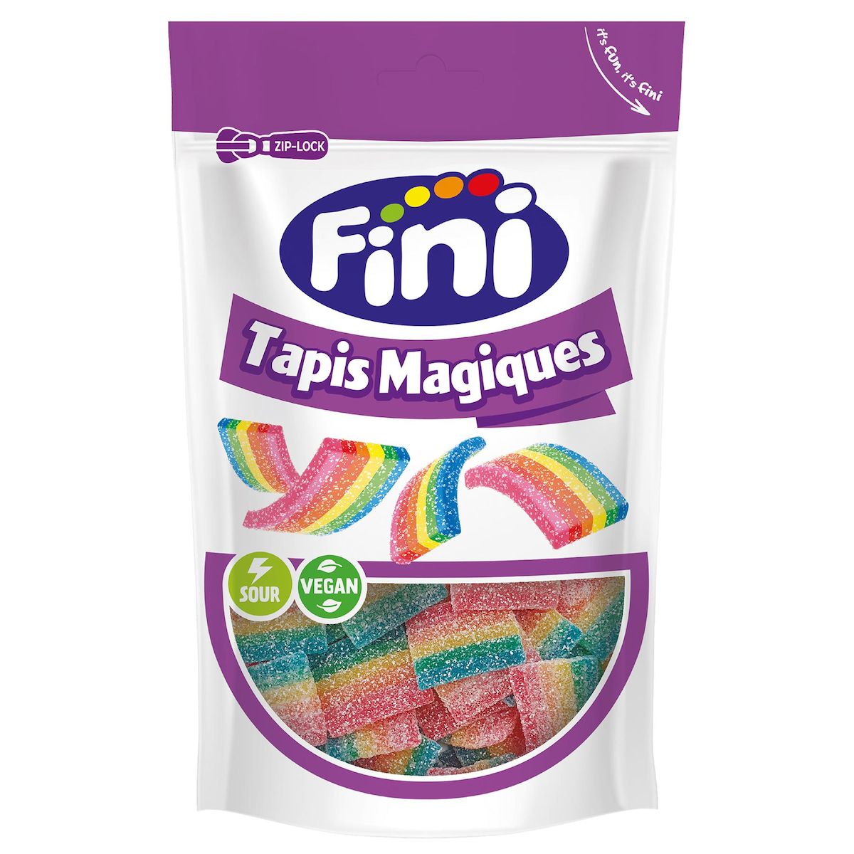 FINI Bonbons Tapis Magiques vegan halal 165g