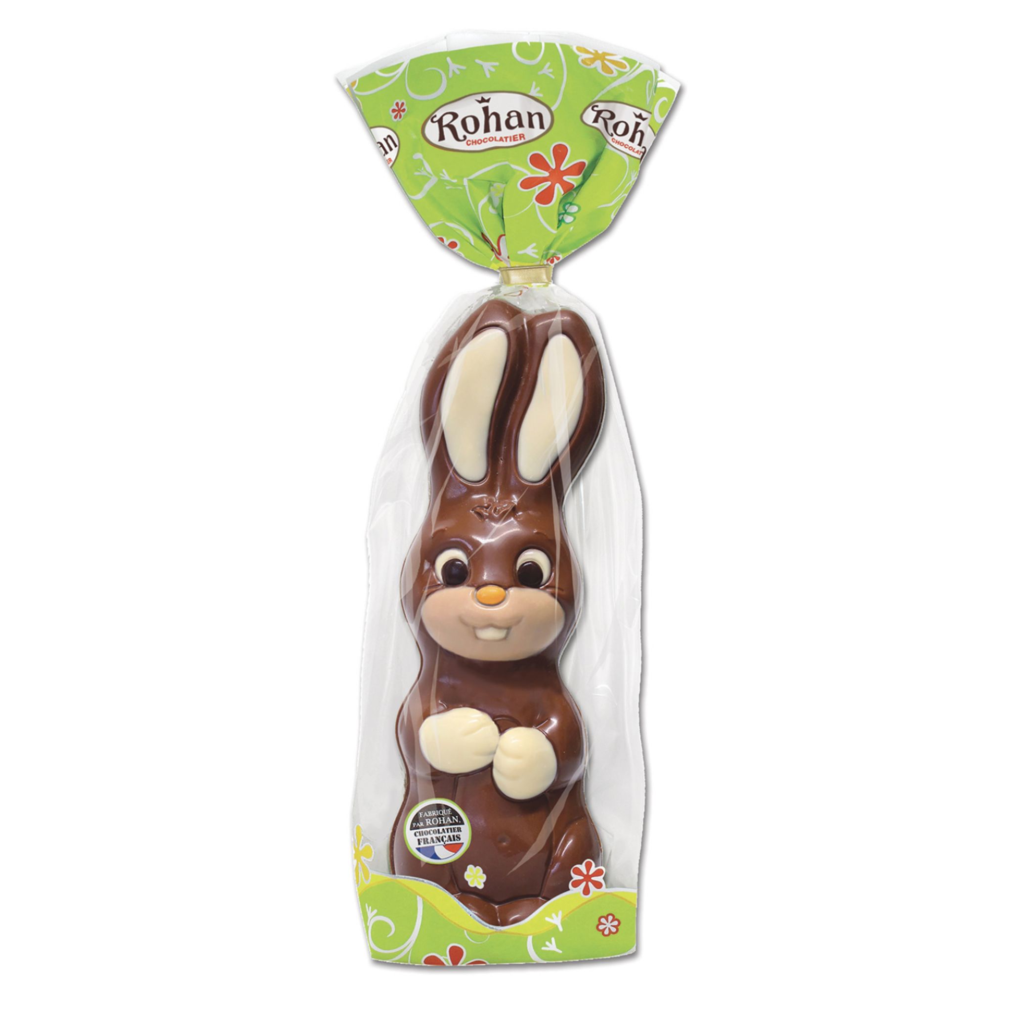 ROHAN Moulage en chocolat au lait en forme de lapin 150g
