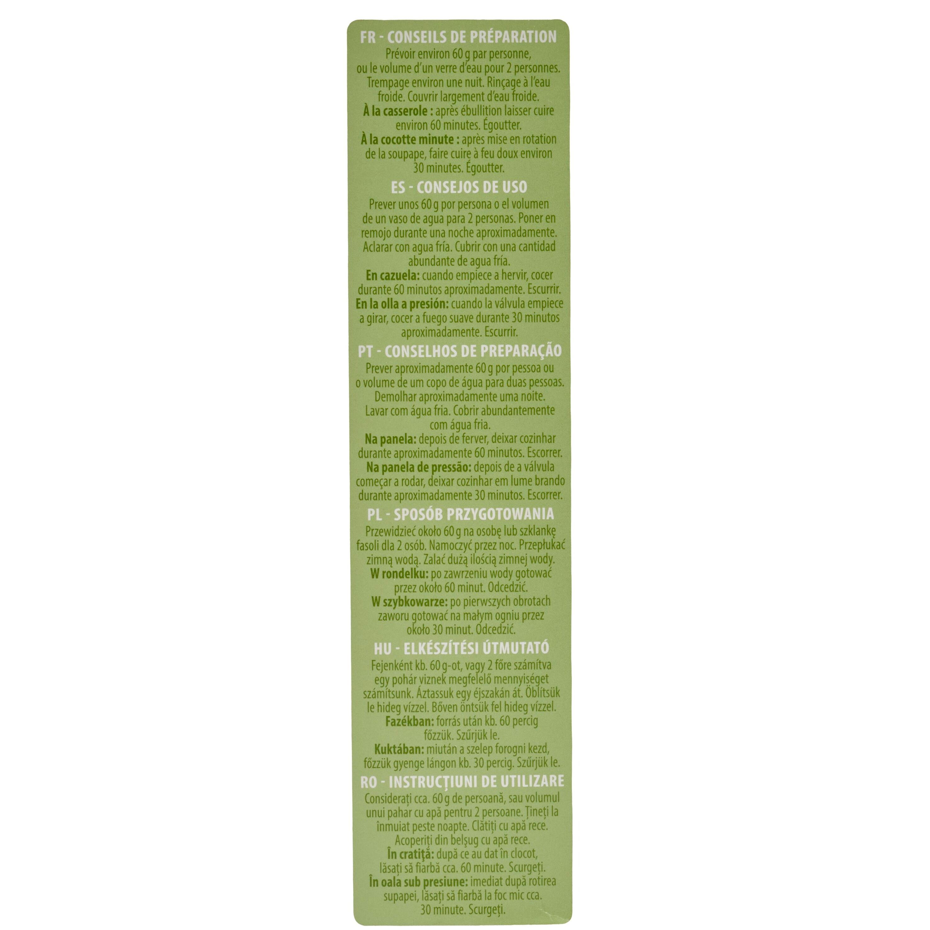 Voir la diapositive 5 : AUCHAN Haricots coco 500g