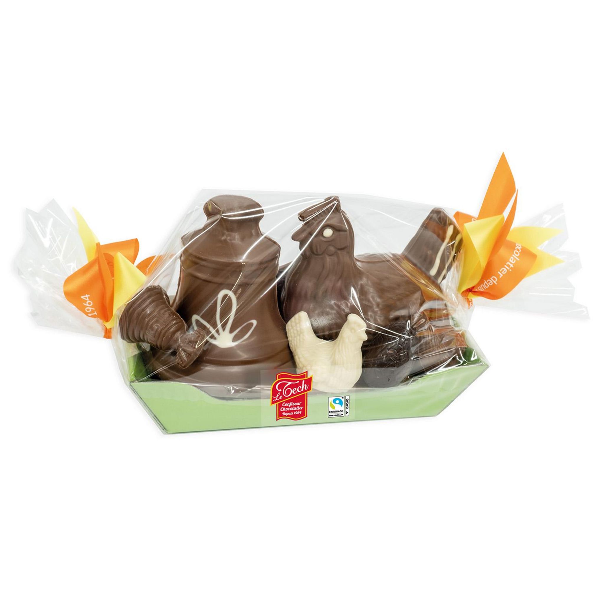 LE TECH Assortiment de chocolat moulage Pâques 305g