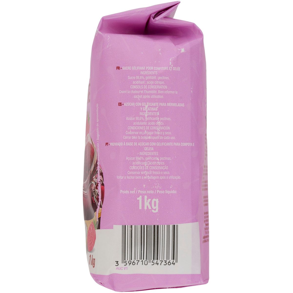 AUCHAN Sucre spécial confiture 1kg