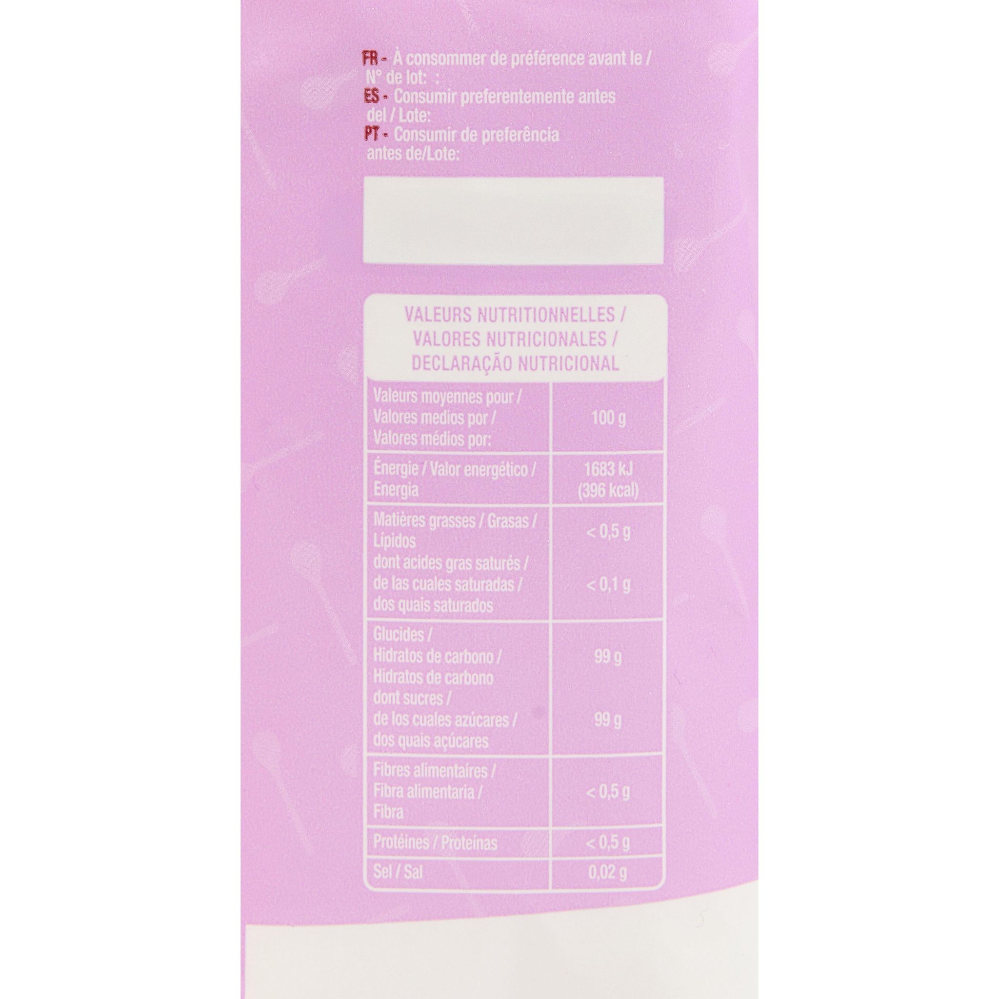 Voir la diapositive 2 : AUCHAN Sucre spécial confiture 1kg